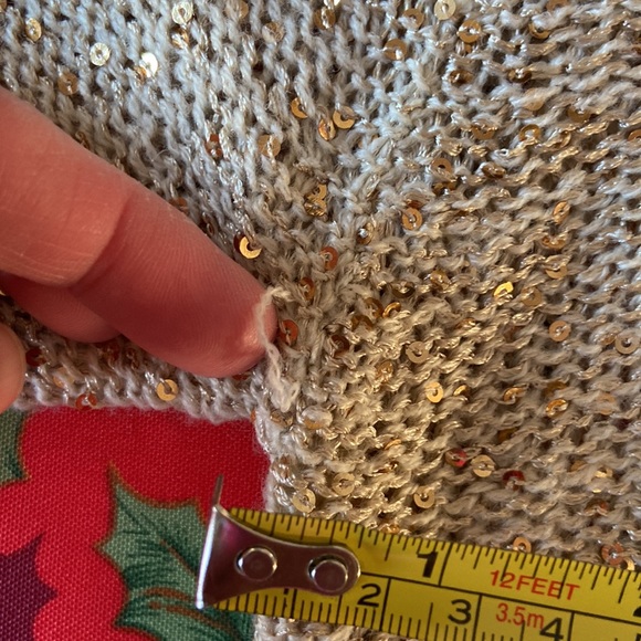 COPY - Sequin sweater in size L - Picture 6 of 8
